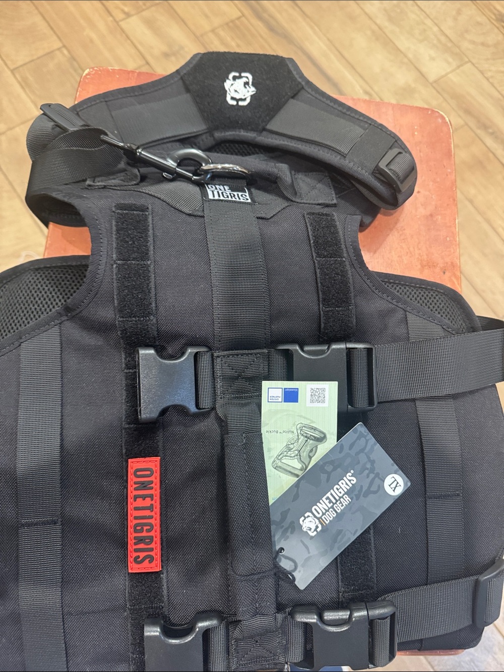 Tactical Dog Harness - Black